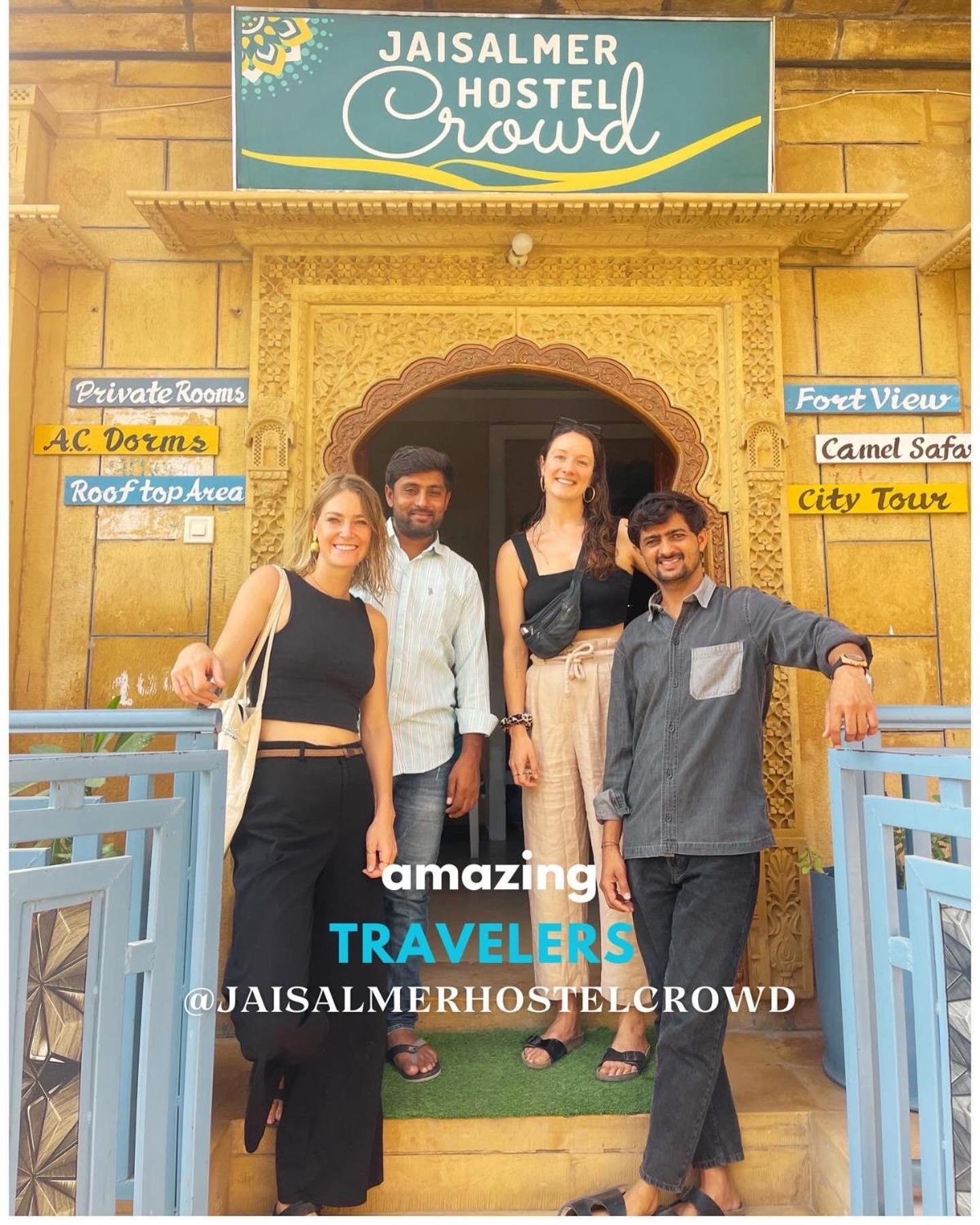 Jaisalmer Hostel Crowd Bagian luar foto